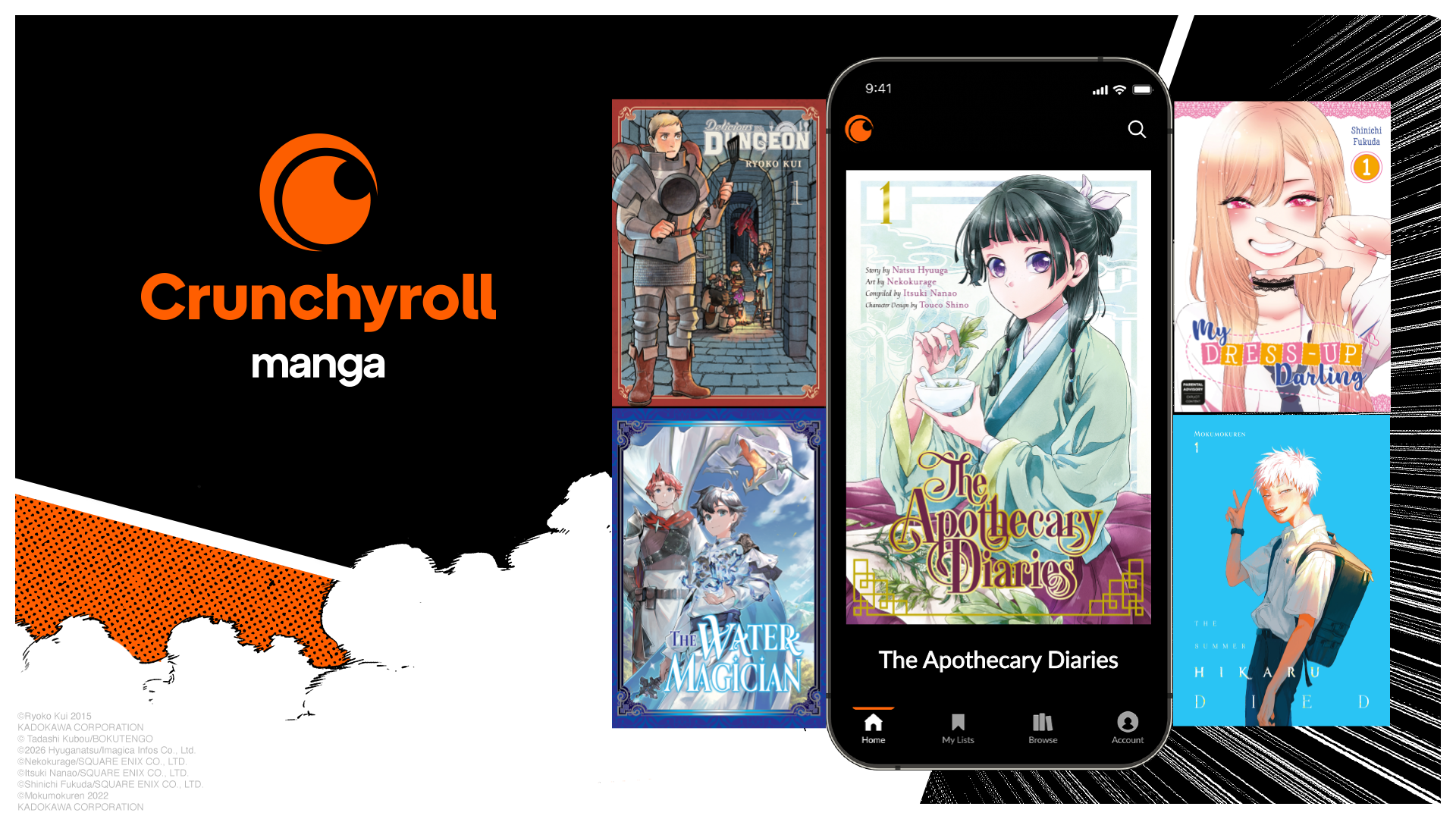 Crunchyroll Manga Launch in India Key Visual