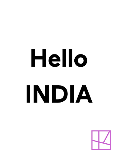 Kodansha Hello India Launch Poster