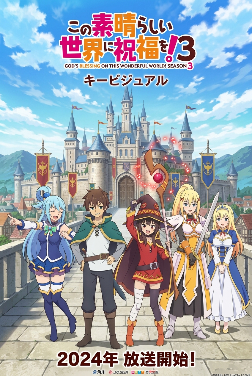 KonoSuba Season 3 Poster