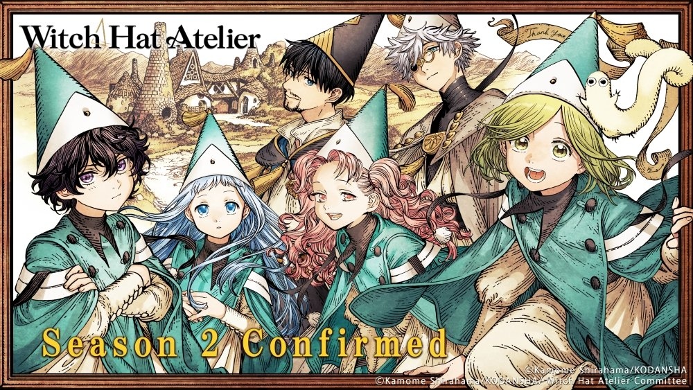 Witch Hat Atelier Season 2 Confirmed Poster